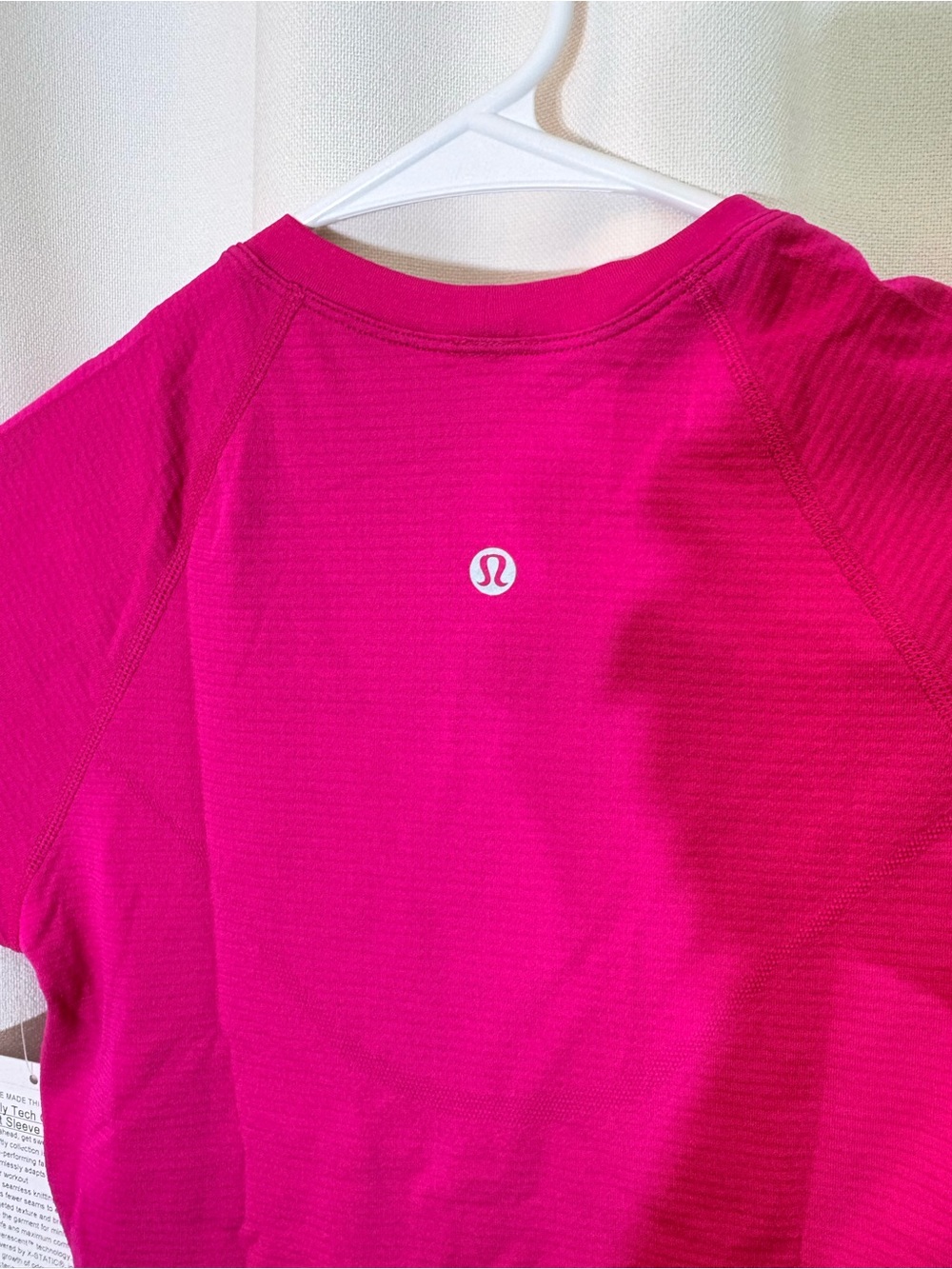Lululemon Swifty Tech Cropped Short Sleeve 2.0 Shirt In Ripened Raspberry Size 4 - Picture 6 of 6